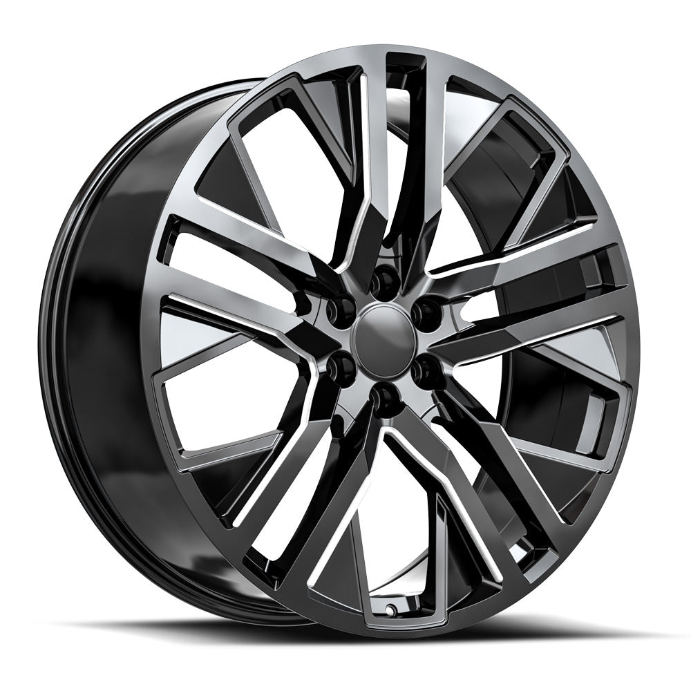 O.E. Revolution D-36 Gloss Black & Milled
