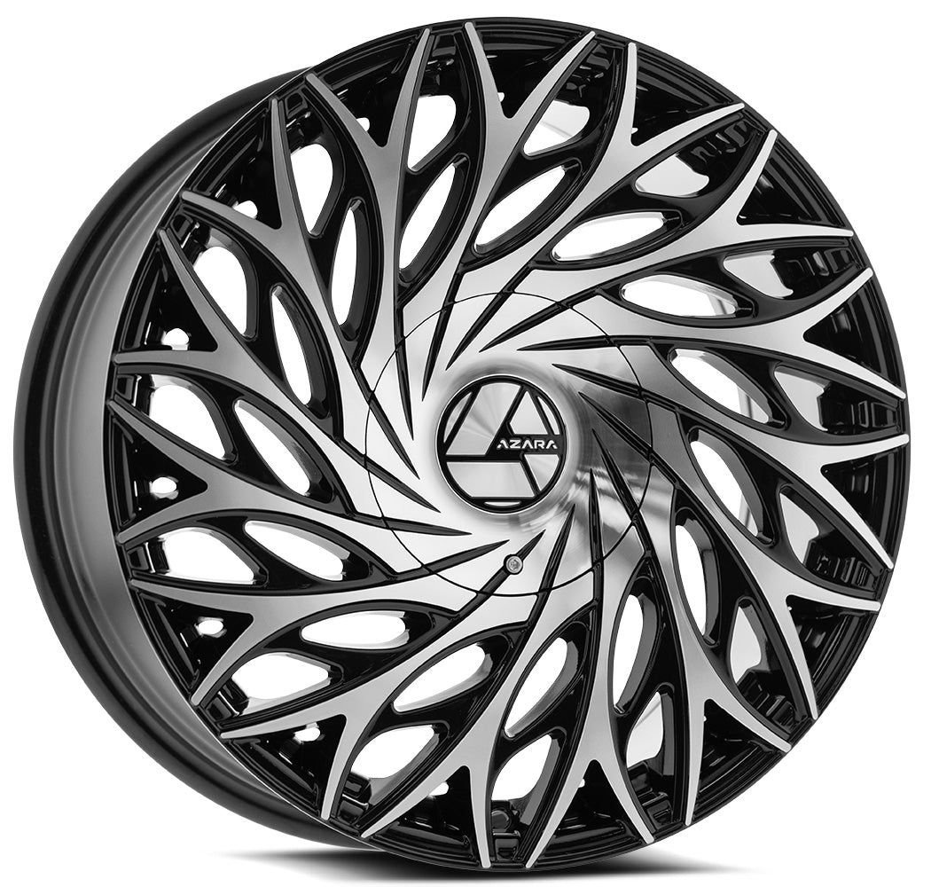 Azara AZA-525 Gloss Black & Machined