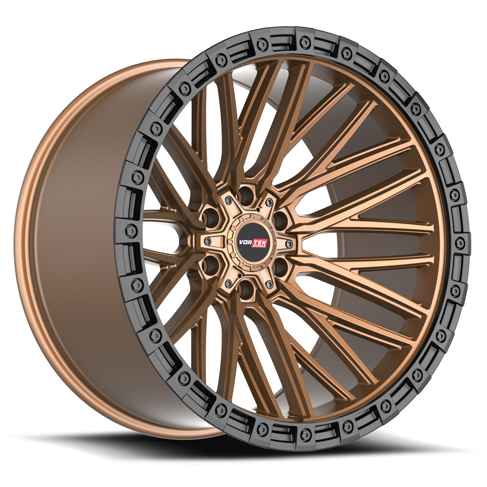 Vortek VRT-608 Matte Bronze With Black Bead Ring