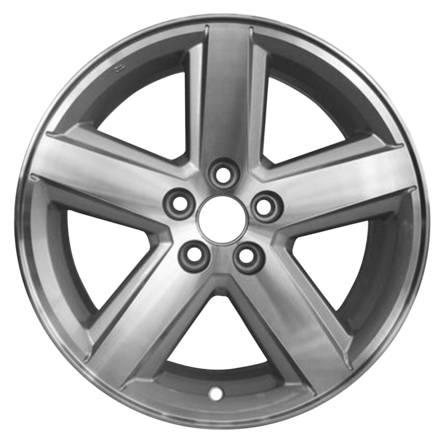 2008-2010 17x6.5 Chrysler Town & Country Genuine OEM Alloy Wheel
