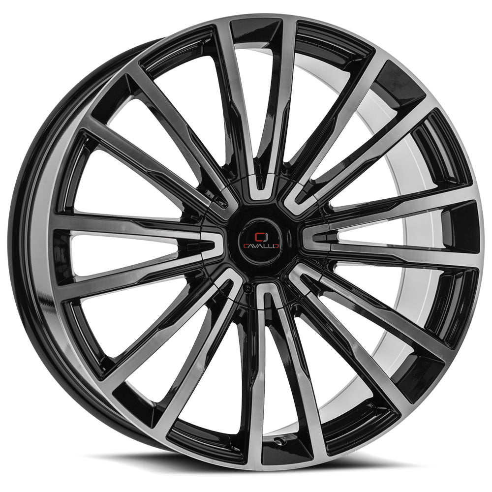 Cavallo CLV-47 Gloss Black & Machined