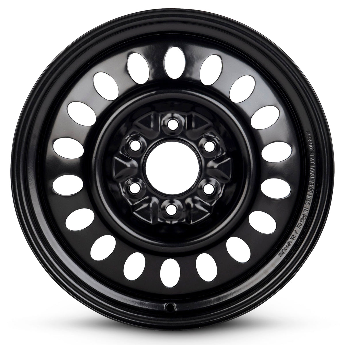 2002-2009 17x7 Chevrolet Trailblazer and Compatible GM Steel Wheel