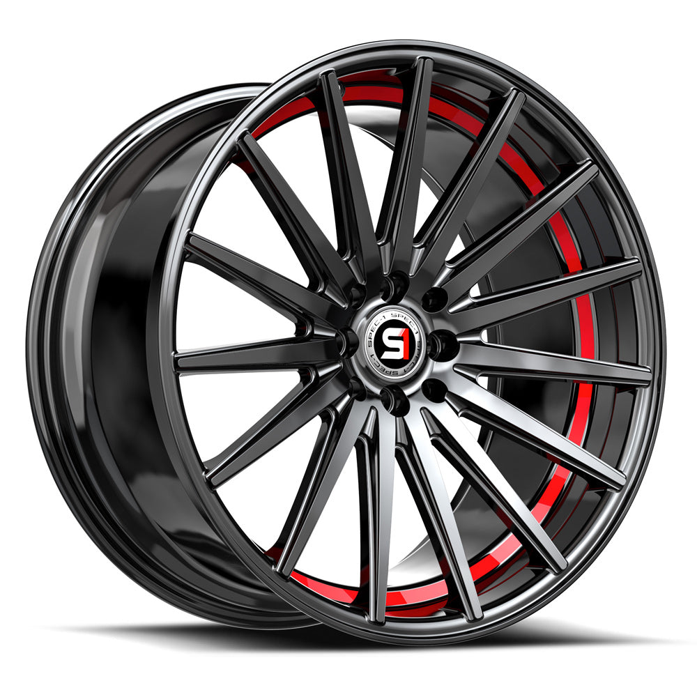Spec-1 SP-69 Gloss Black & Red Undercut