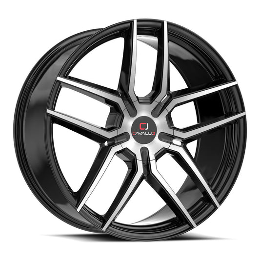 Cavallo CLV-55 Gloss Black & Machined