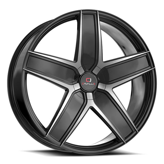 Cavallo CLV-31 Gloss Black & Machined
