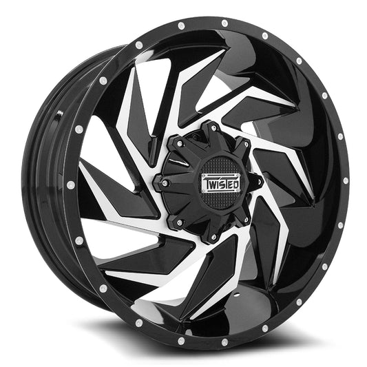 Twisted Off-Road T-27 Vixon Gloss Black & Machined