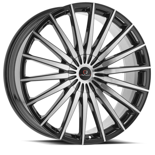Cavallo CLV-34 Gloss Black & Machined