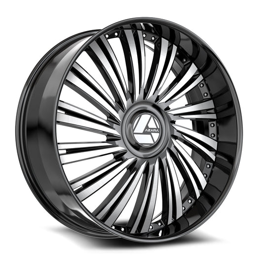 Azara AZX-102 Gloss Black & Machined