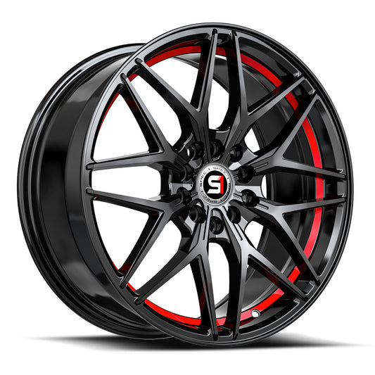 Spec-1 SP-60 Gloss Black & Red Undercut