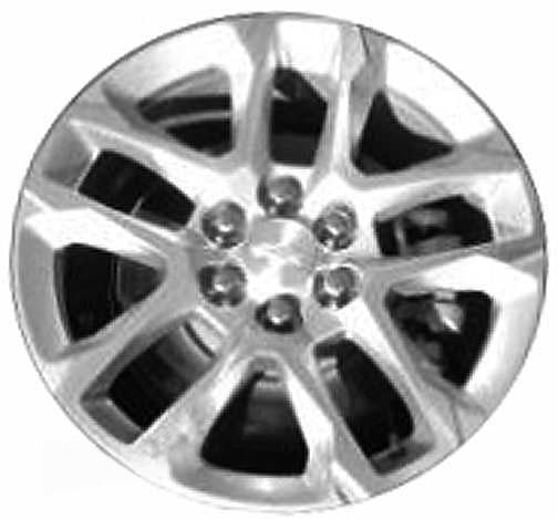 2018-2023 18x7.5 Chevrolet Traverse Genuine OEM Alloy Wheel
