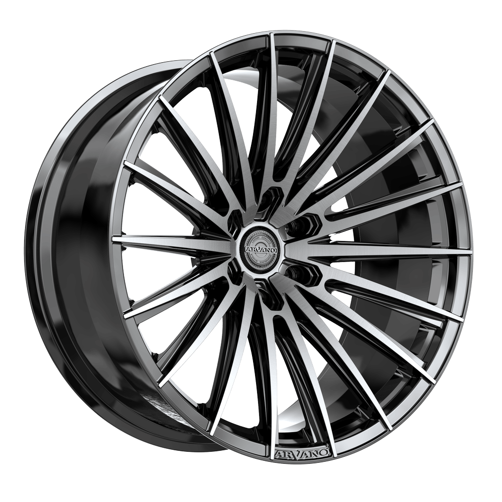 Arvano ART-2 Custom Wheel Gloss Black & Brushed Double Dark Tint