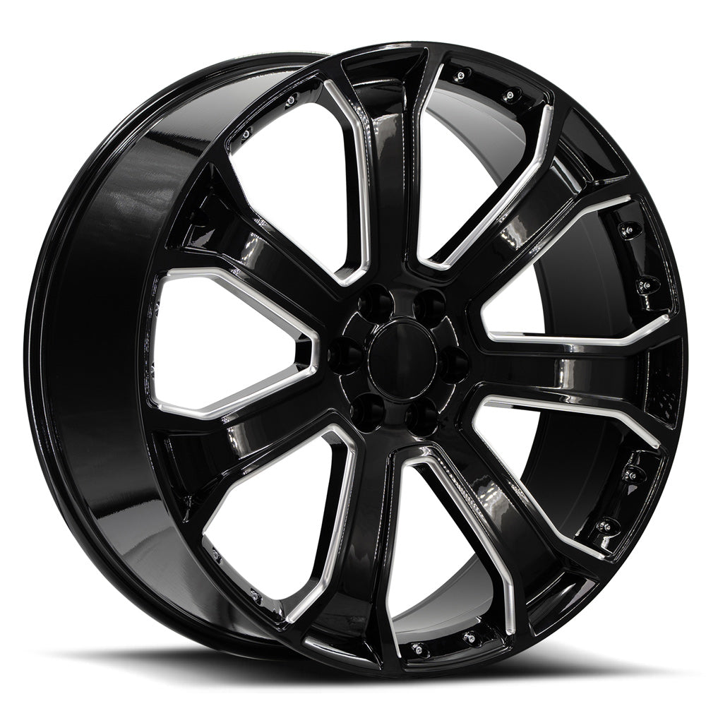 O.E. Revolution G-06 Gloss Black & Machined