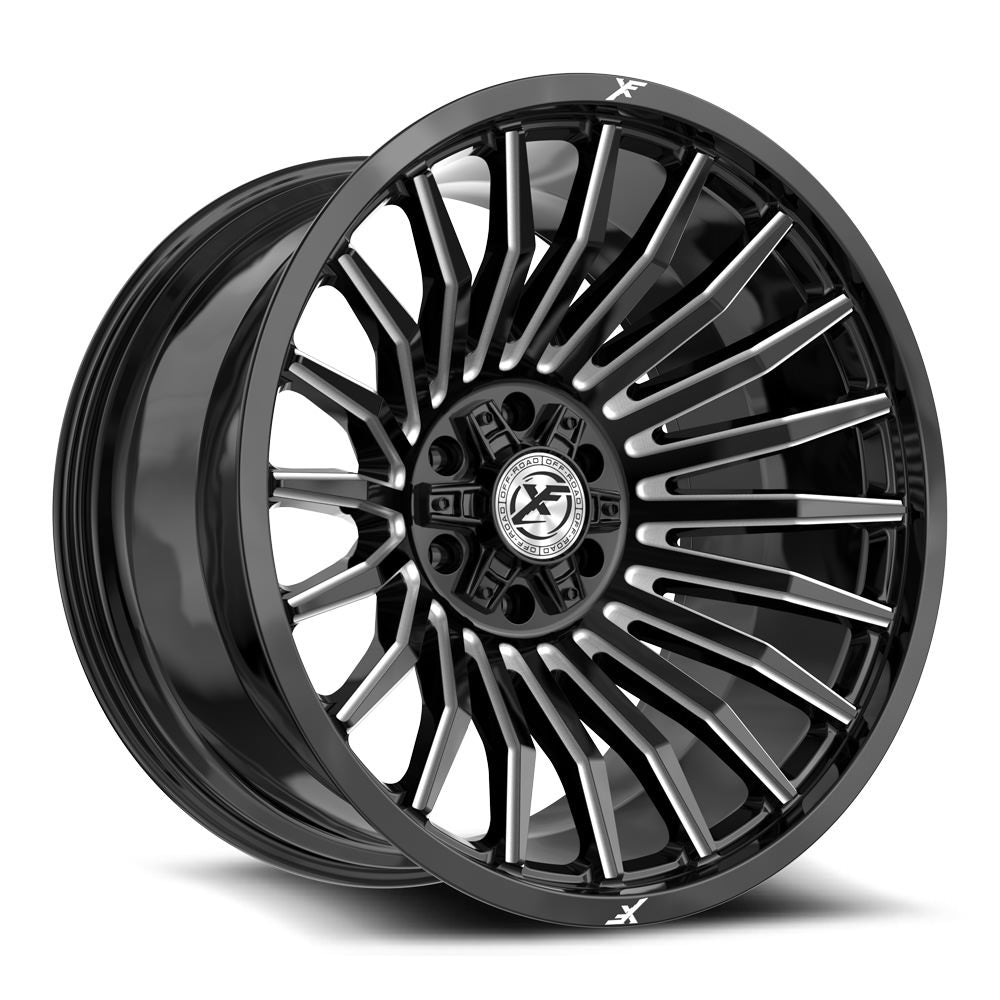 XF Off-Road XF-231 Gloss Black & Milled