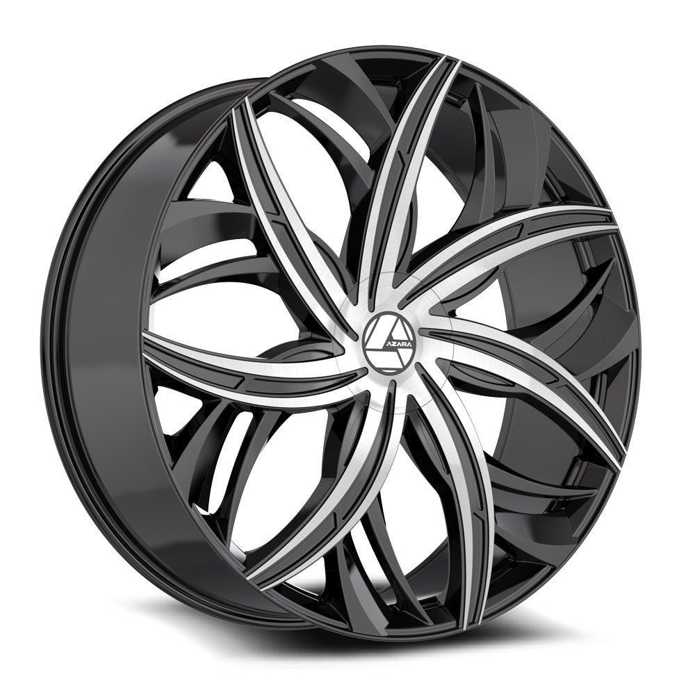 Azara AZA-541 Gloss Black & Machined