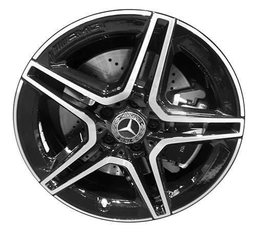 2019-2024 Mercedes-Benz C300 Rear 18x8.5 Genuine OEM Alloy Wheel
