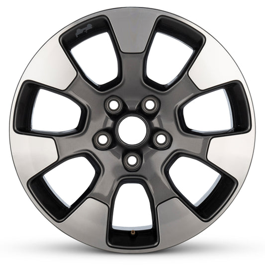 2018-2022 18x7.5 Jeep Wrangler Genuine OEM Take-Off Alloy Wheel