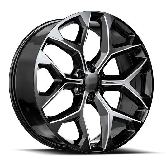 O.E. Revolution G-09 Gloss Black & Milled