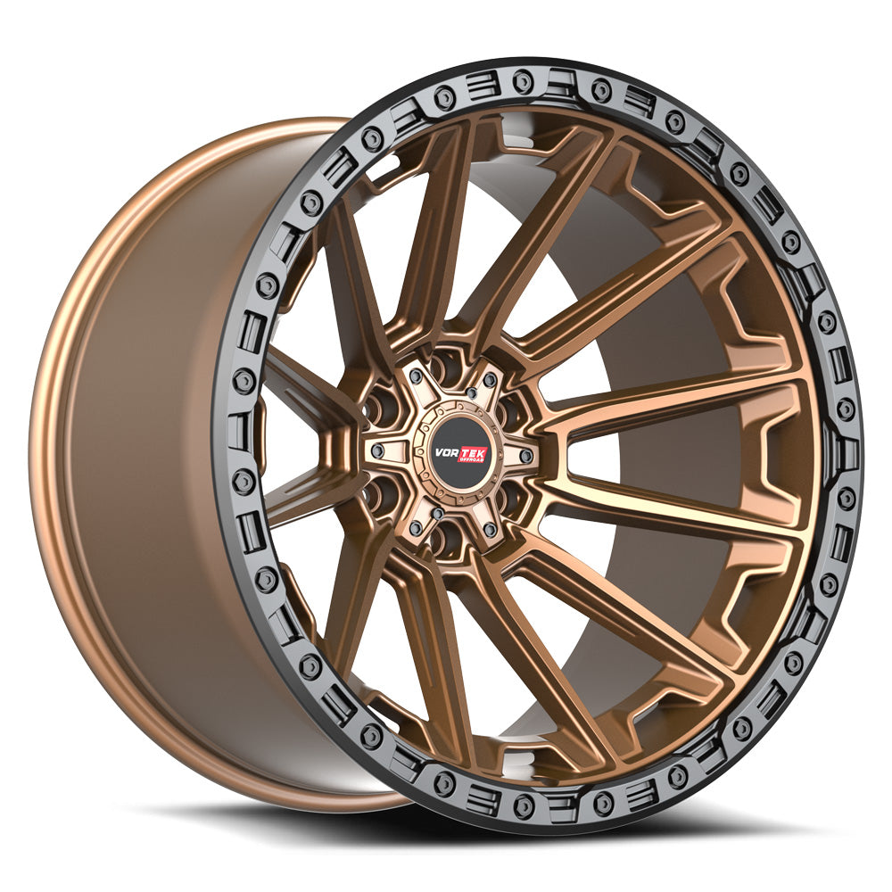Vortek VRT-601 Matte Bronze With Black Bead Ring