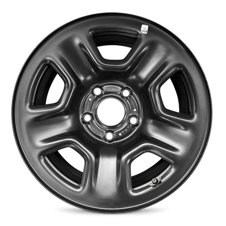 2018-2025 Jeep Wrangler 17x7.5 Genuine OEM Steel Wheel