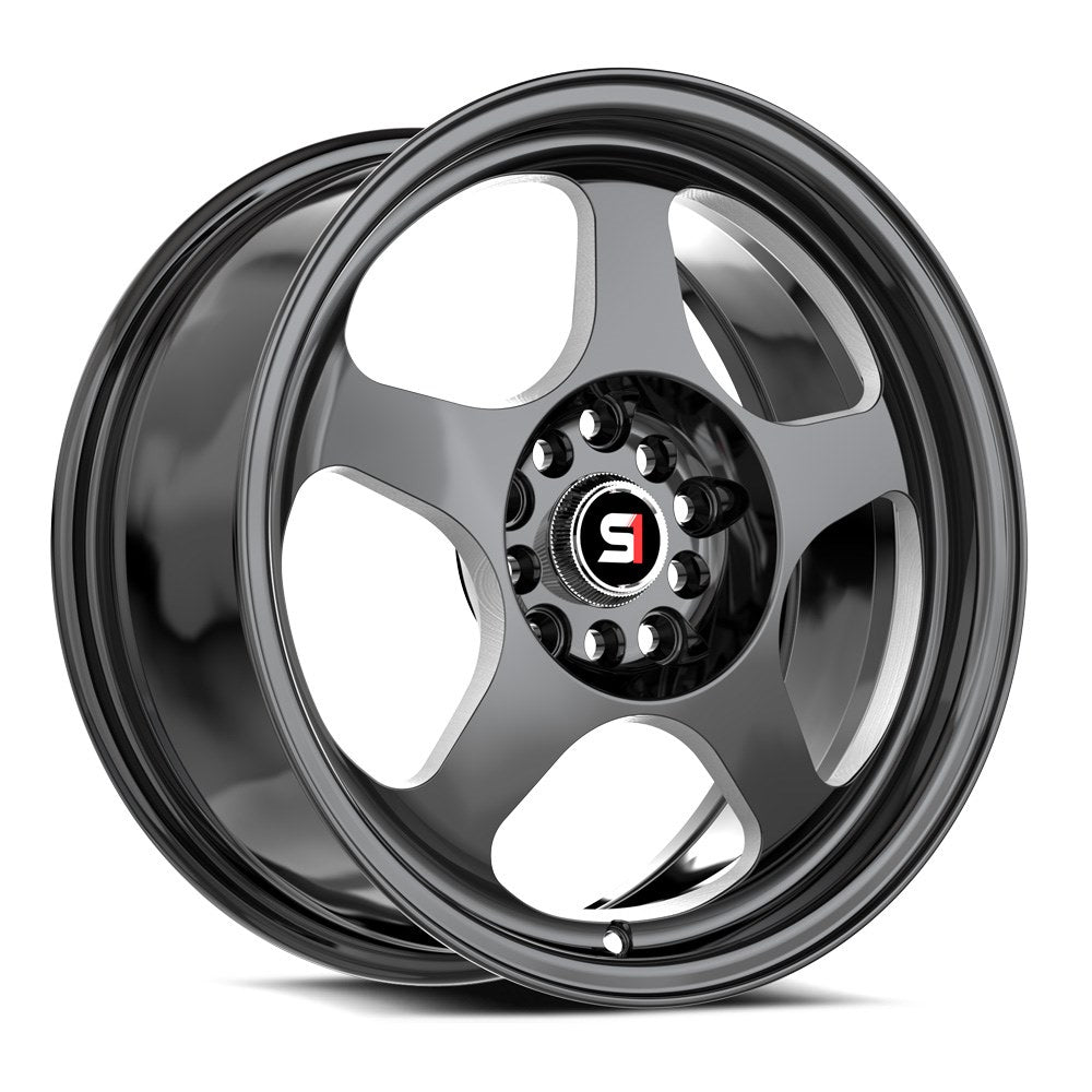 Spec-1 SPT-36 Gloss Black & Milled