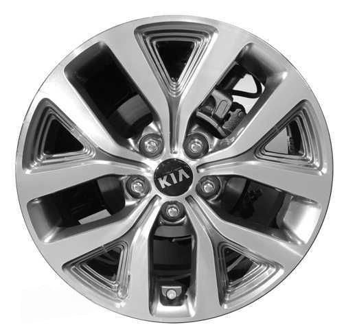 2014-2016 Kia Sportage 17x6.5 Genuine OEM Alloy Wheel