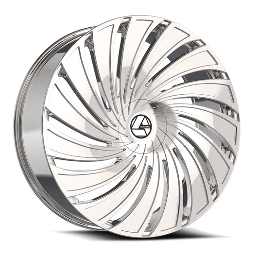 Azara AZA-533 Gloss Black & Machined