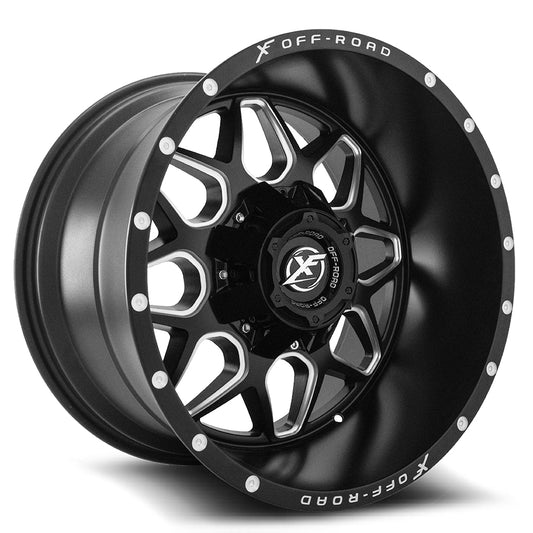 XF Off-Road XF-202 Matte Black & Machined