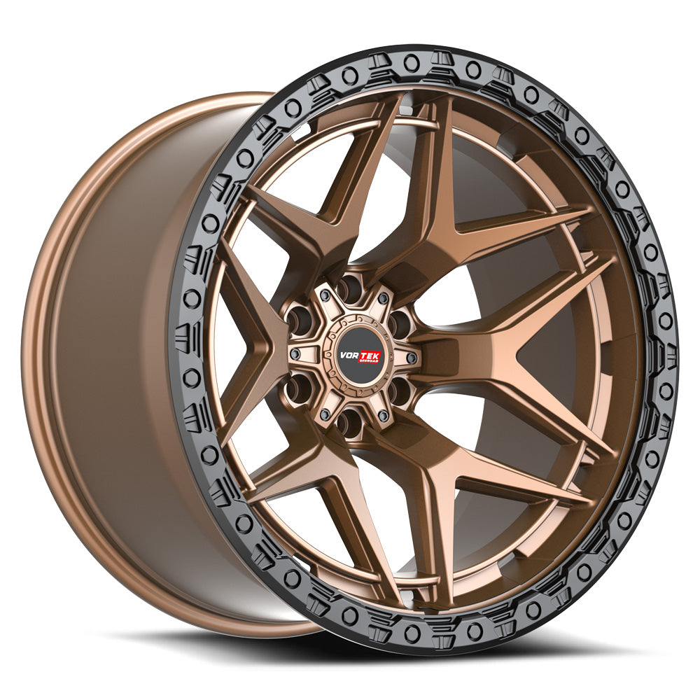 Vortek VRT-603 Matte Bronze With Black Bead Ring