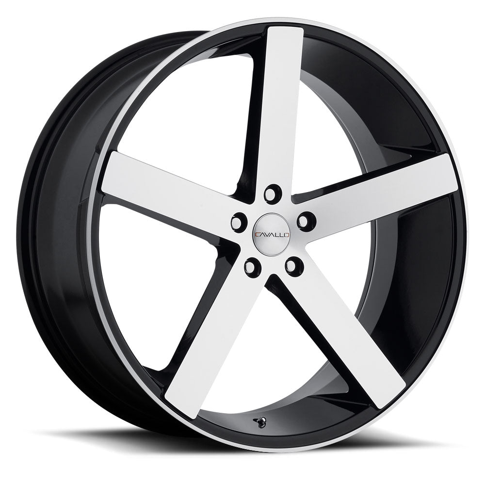 Cavallo CLV-5 Gloss Black & Machined
