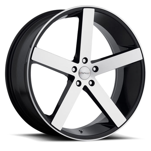 Cavallo CLV-5 Gloss Black & Machined