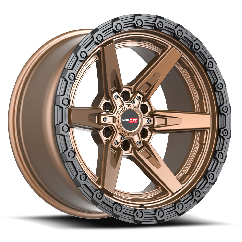 Vortek VRT-602 Matte Bronze With Black Bead Ring