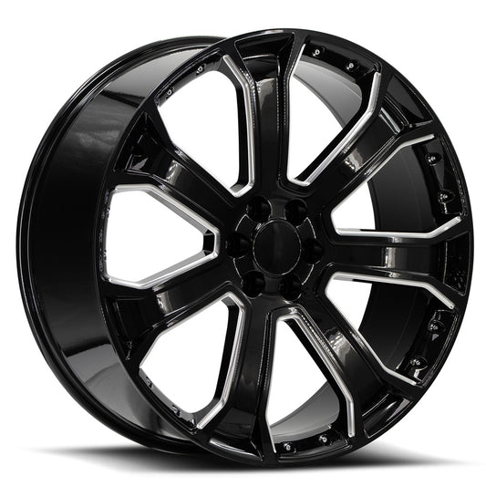 O.E. Revolution G-06 Gloss Black & Machined