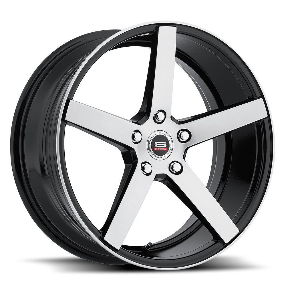 Spec-1 SP-36 Gloss Black & Brushed