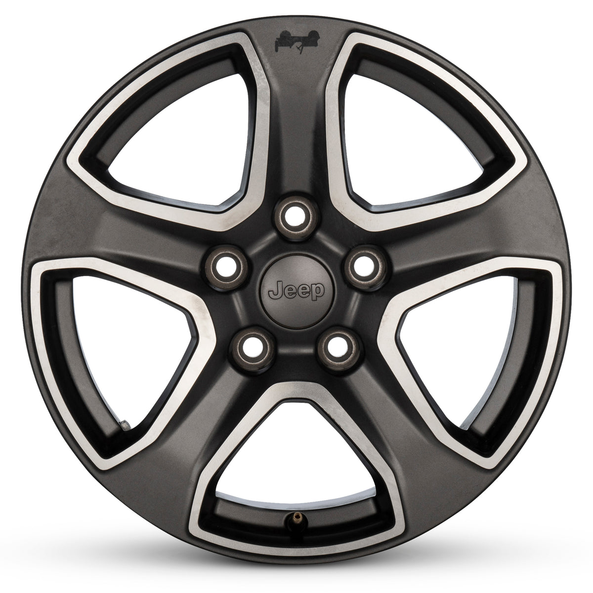 2018-2020 17x7.5 Jeep Wrangler Genuine OEM Take-Off Alloy Wheel