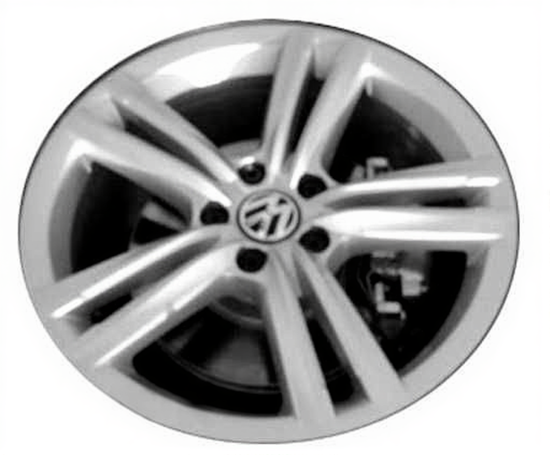 2012-2015 Volkswagen Passat 18x8 Genuine OEM Alloy Wheel