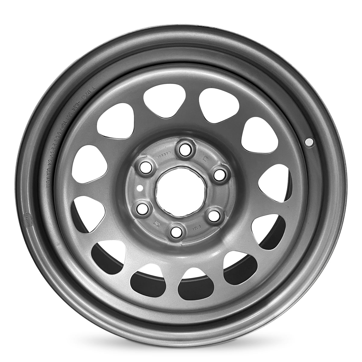 2019-2026 17x8 Chevrolet Silverado 1500 Genuine OEM Take-Off Steel Wheel