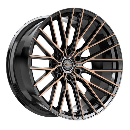 Arvano ART-1 Custom Wheel Satin Black & Bronze Machined Double Dark Tint