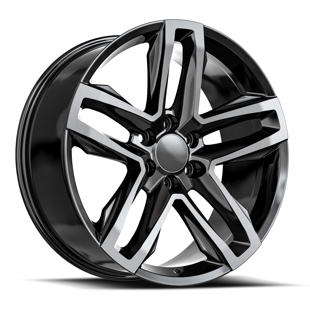 O.E. Revolution C-24 Gloss Black & Machined With Dark Tint