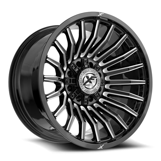 XF Off-Road XF-231 Gloss Black & Milled