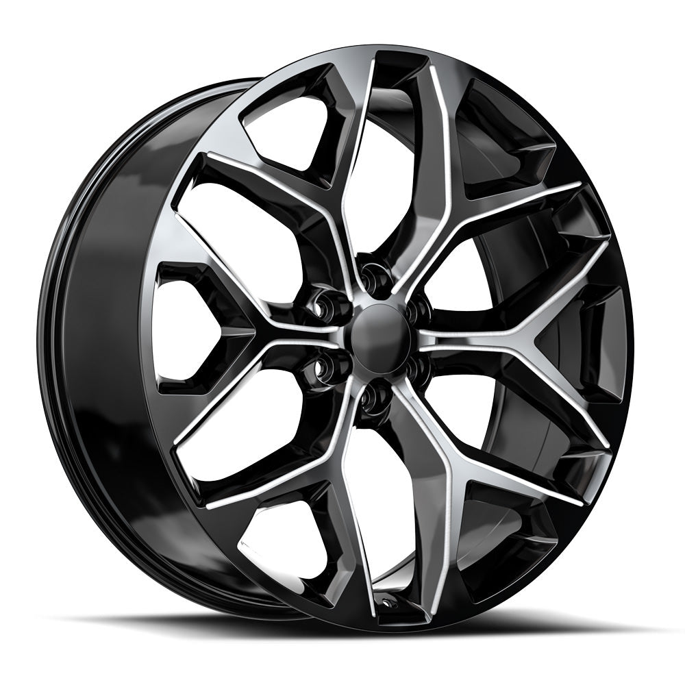 O.E. Revolution G-09 Gloss Black & Milled