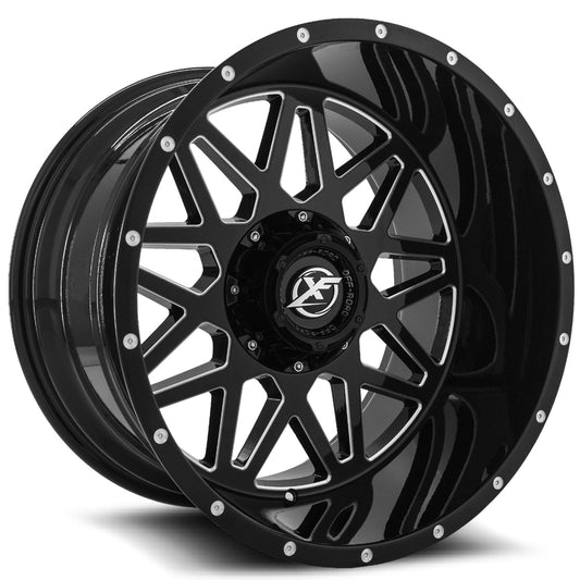 XF Off-Road XF-211 Gloss Black & Machined