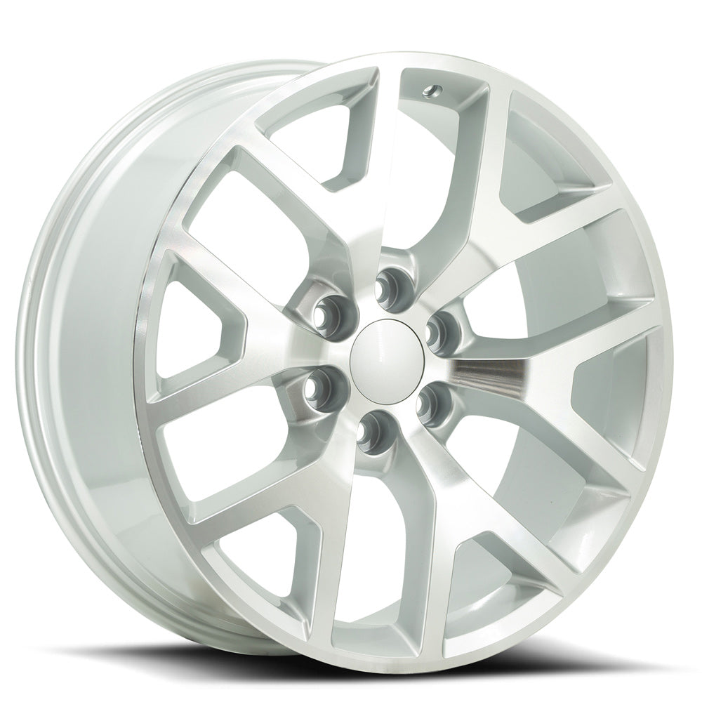 O.E. Revolution G-04 Silver & Machined