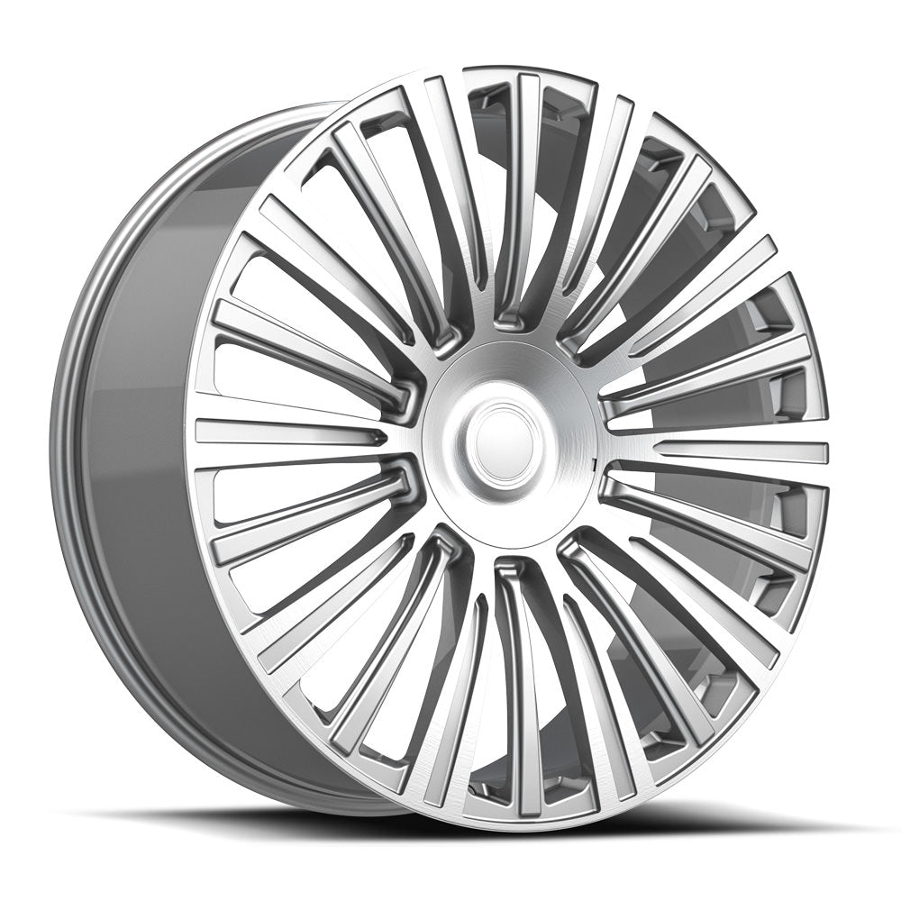 O.E. Revolution CAD-35 Silver & Machined