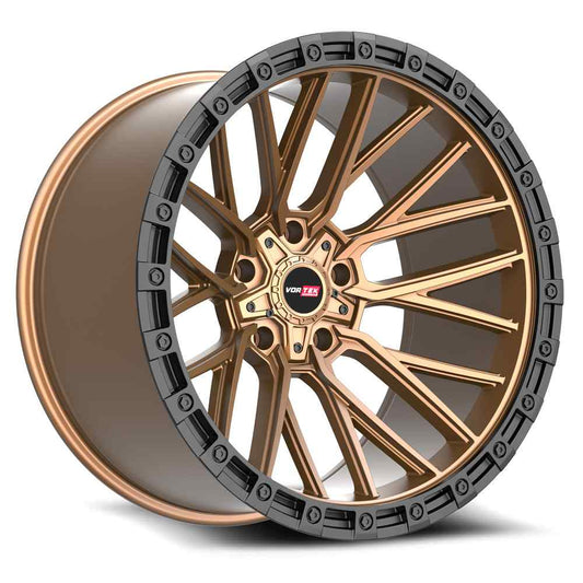 Vortek VRT-608 Matte Bronze With Black Bead Ring