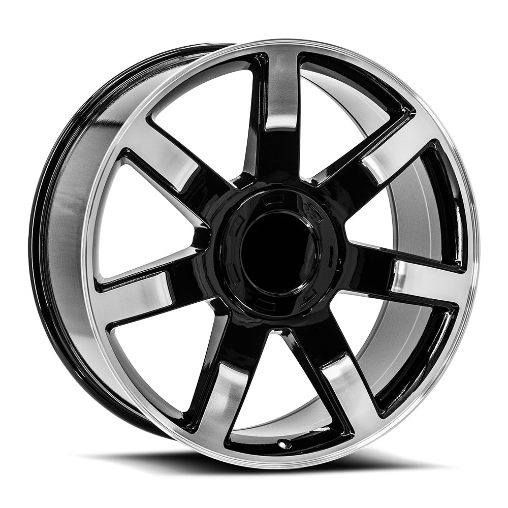 O.E. Revolution 122 Gloss Black & Machined