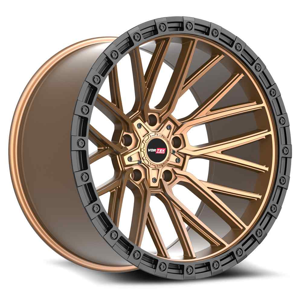 Vortek VRT-608 Matte Bronze With Black Bead Ring