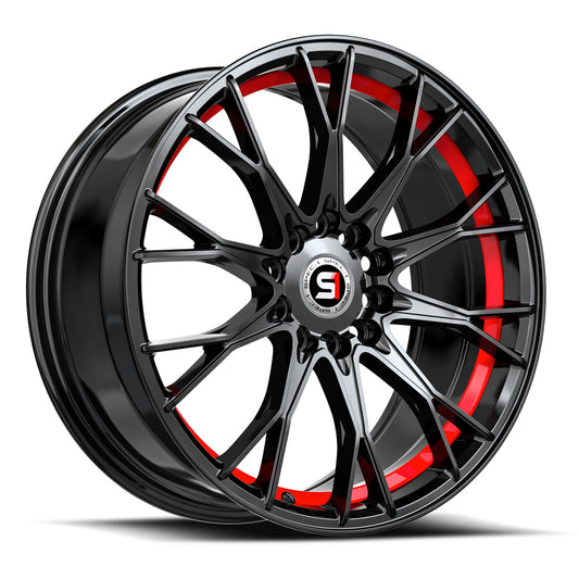 Spec-1 SP-59 Gloss Black & Red Undercut