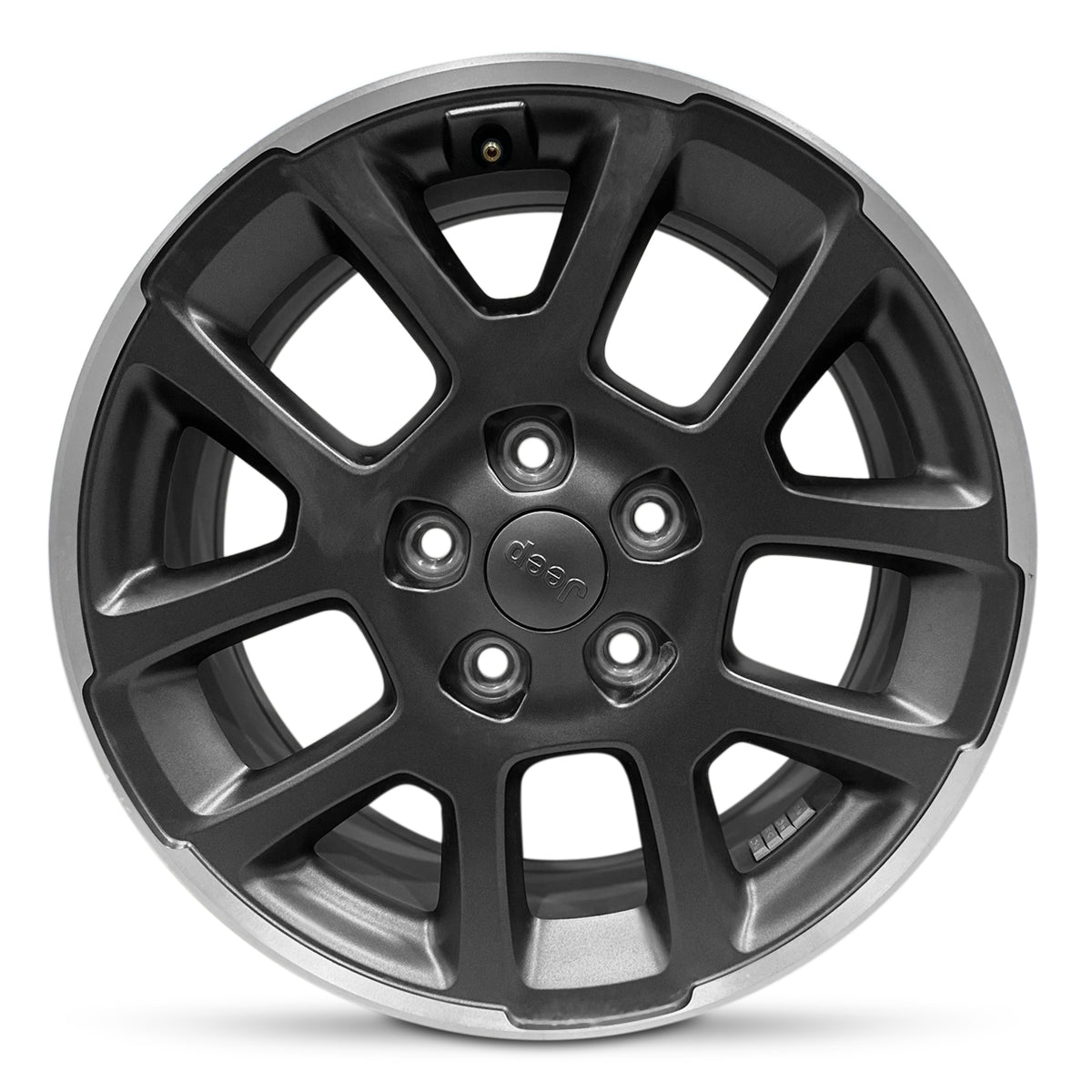 2020-2023 Jeep Gladiator and Compatible Jeep 18x7.5 Genuine OEM Take-Off Alloy Wheel