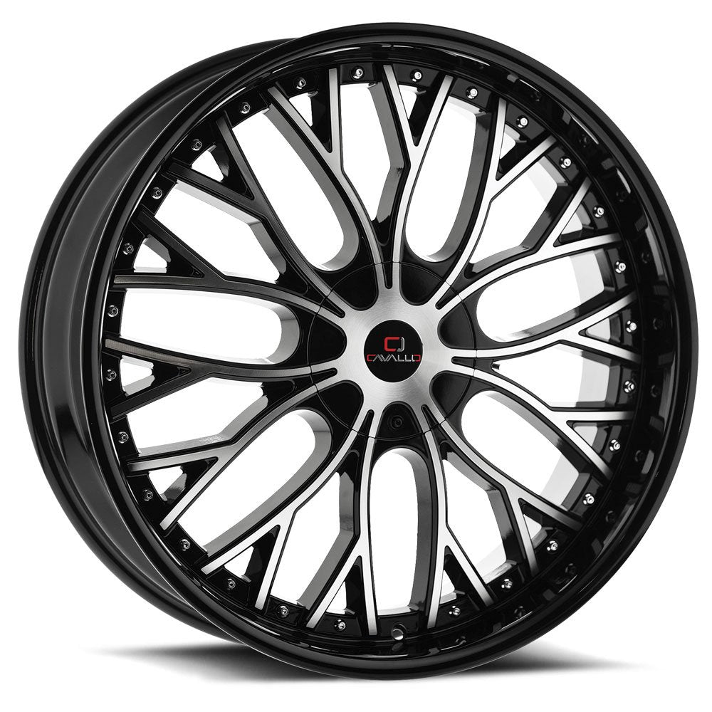 Cavallo CLV-33 Gloss Black & Machined