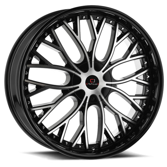 Cavallo CLV-33 Gloss Black & Machined